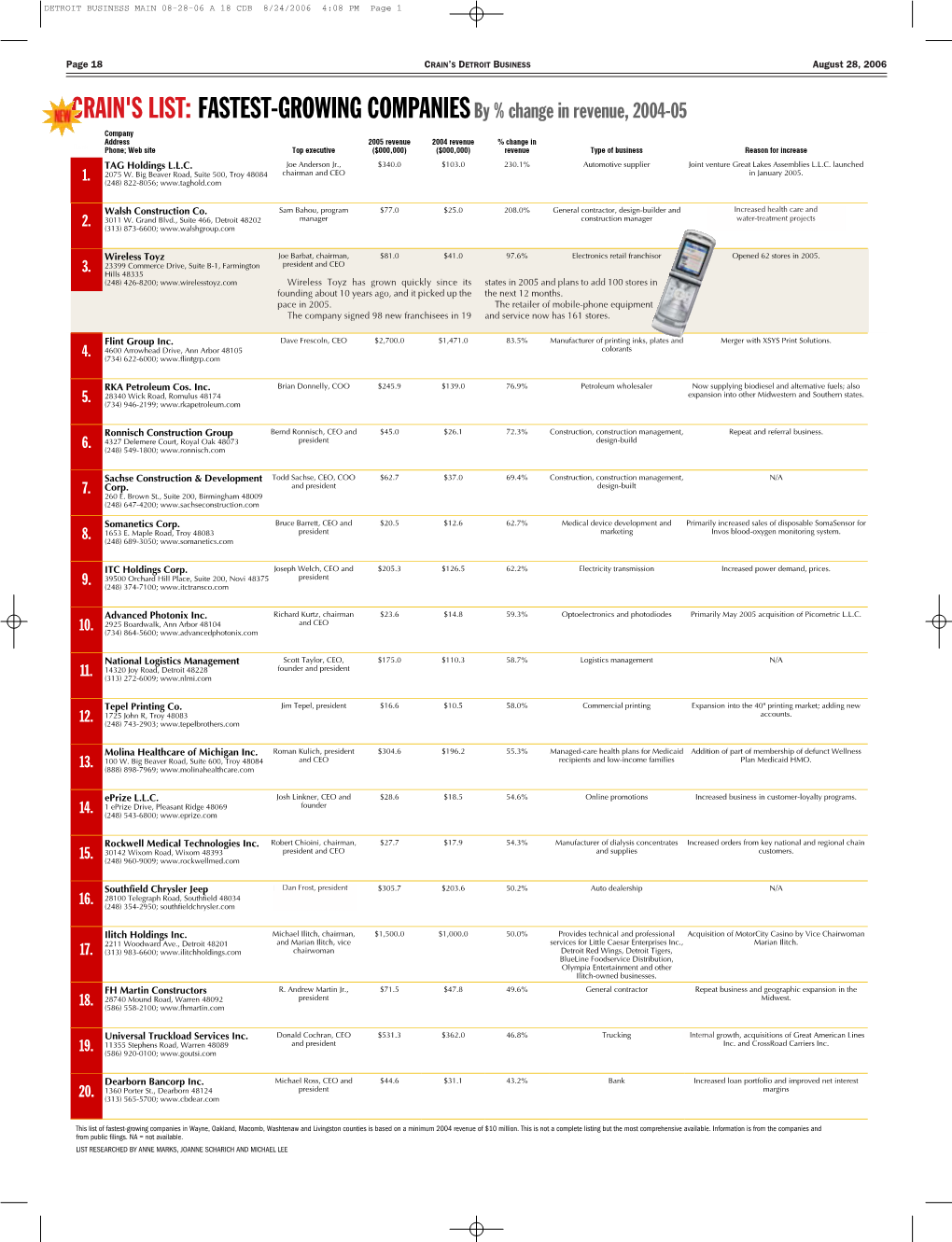 DETROIT BUSINESS MAIN 08-28-06 a 18 CDB.Qxd
