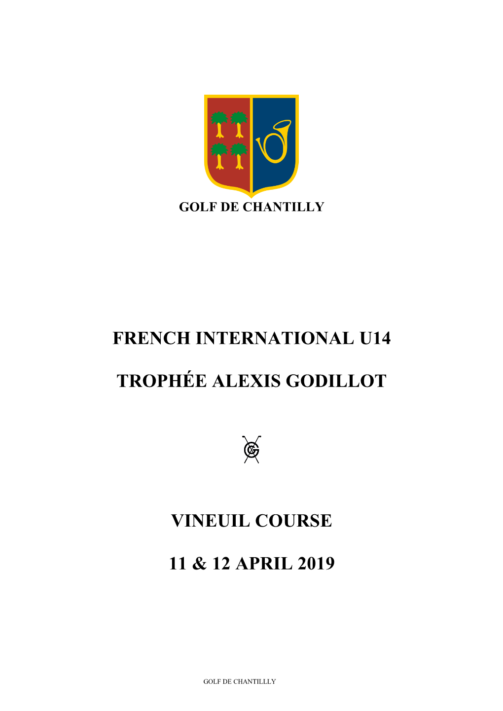 French International U14 Trophée