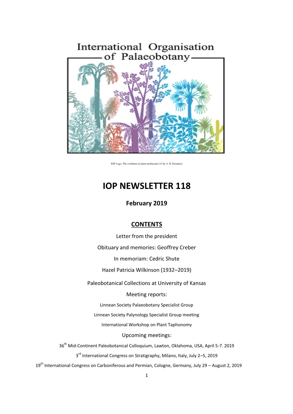 Iop Newsletter 118