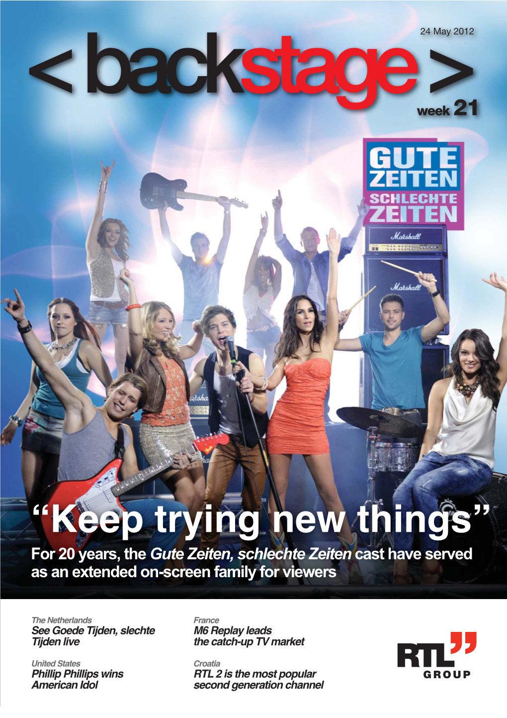 “Keep Trying New Things” for 20 Years, the Gute Zeiten, Schlechte Zeiten Cast Have Served As an Extended On-Screen Family for Viewers