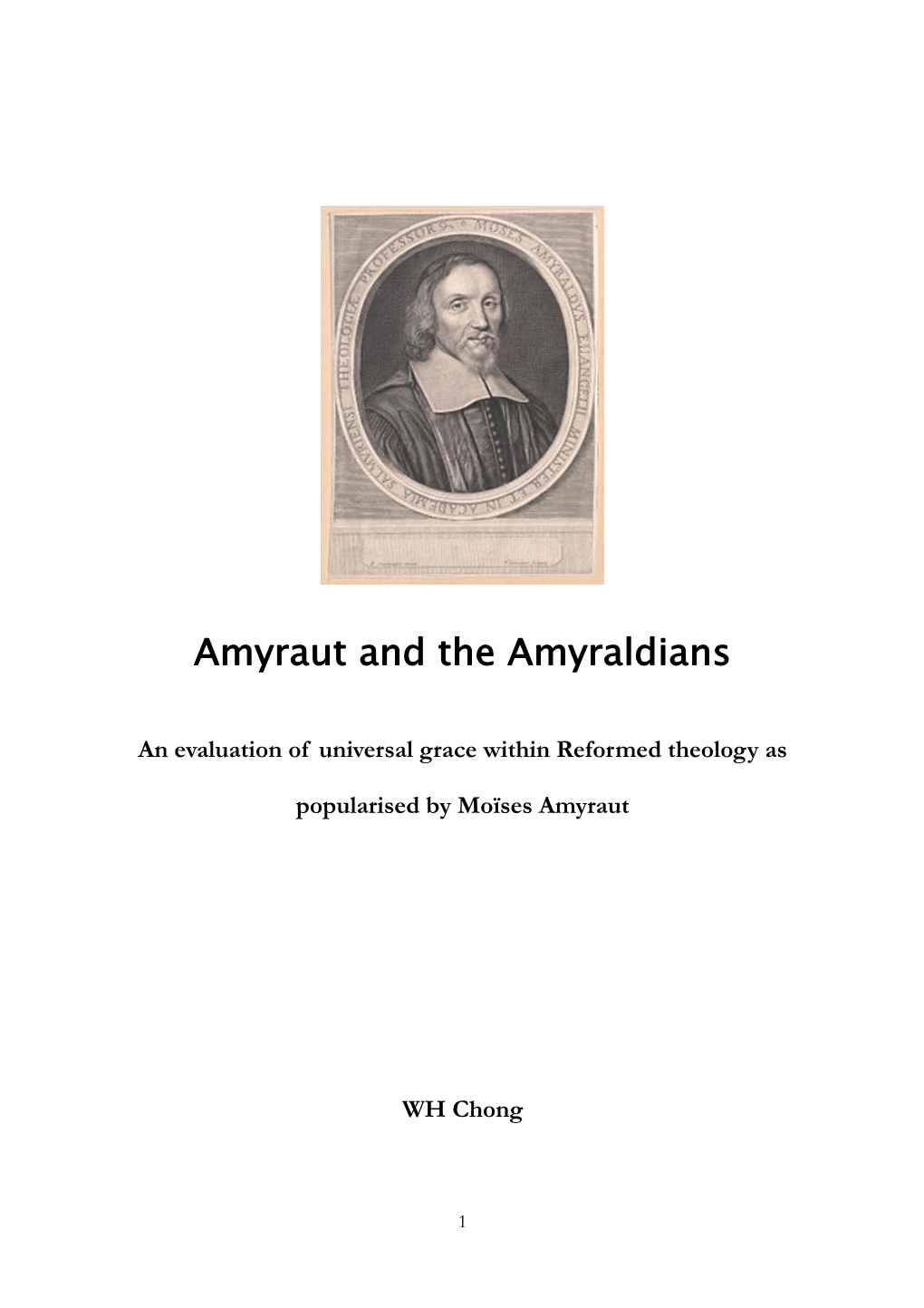 Amyraut and the Amyraldians