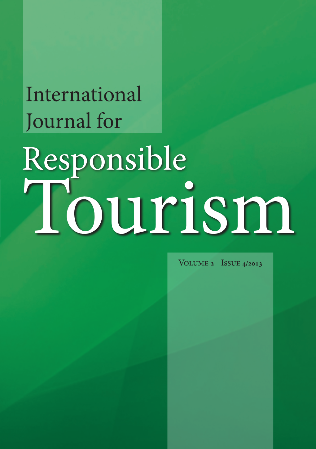 Responsible Tourism