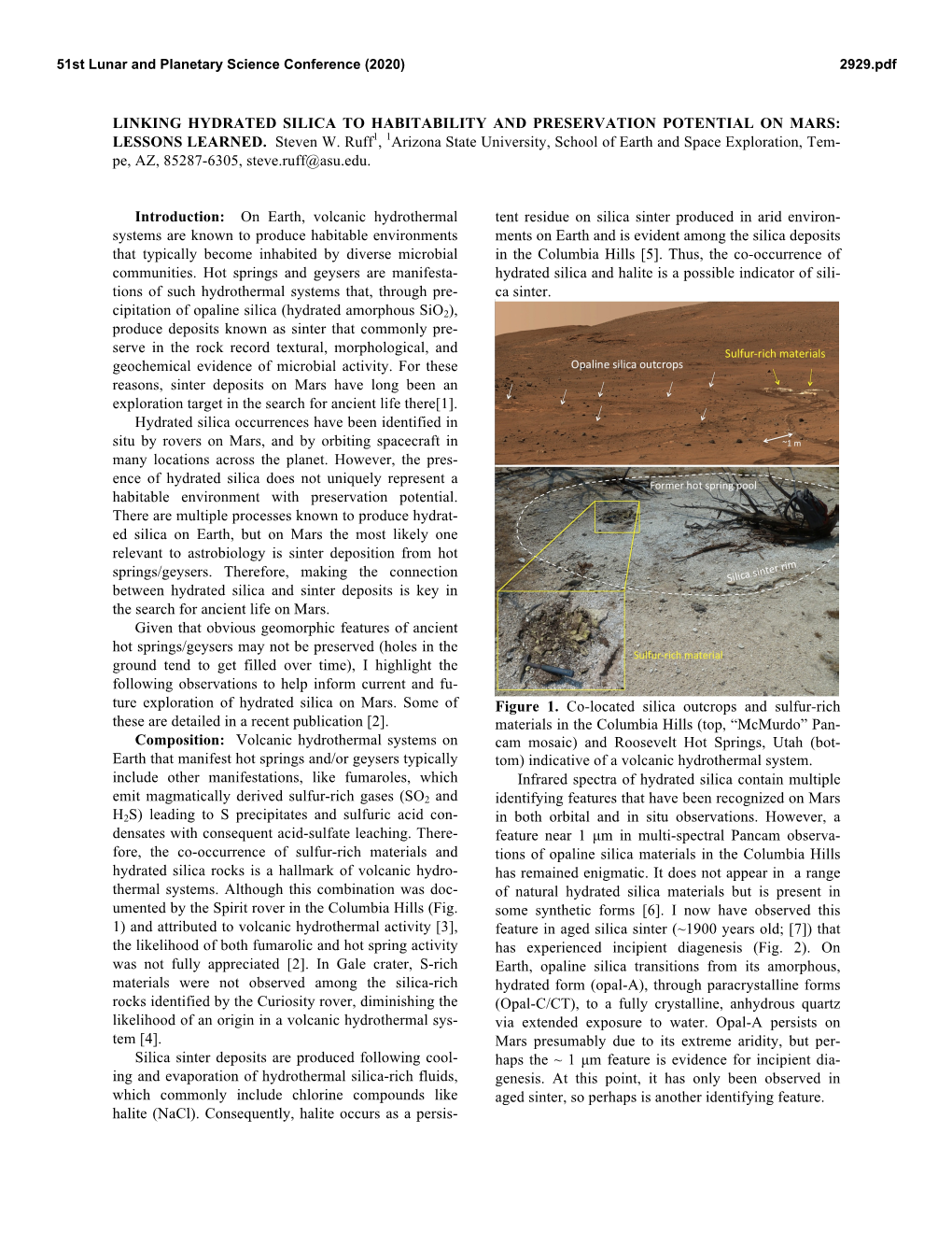 Linking Hydrated Silica to Habitability and Preservation Potential on Mars: Lessons Learned