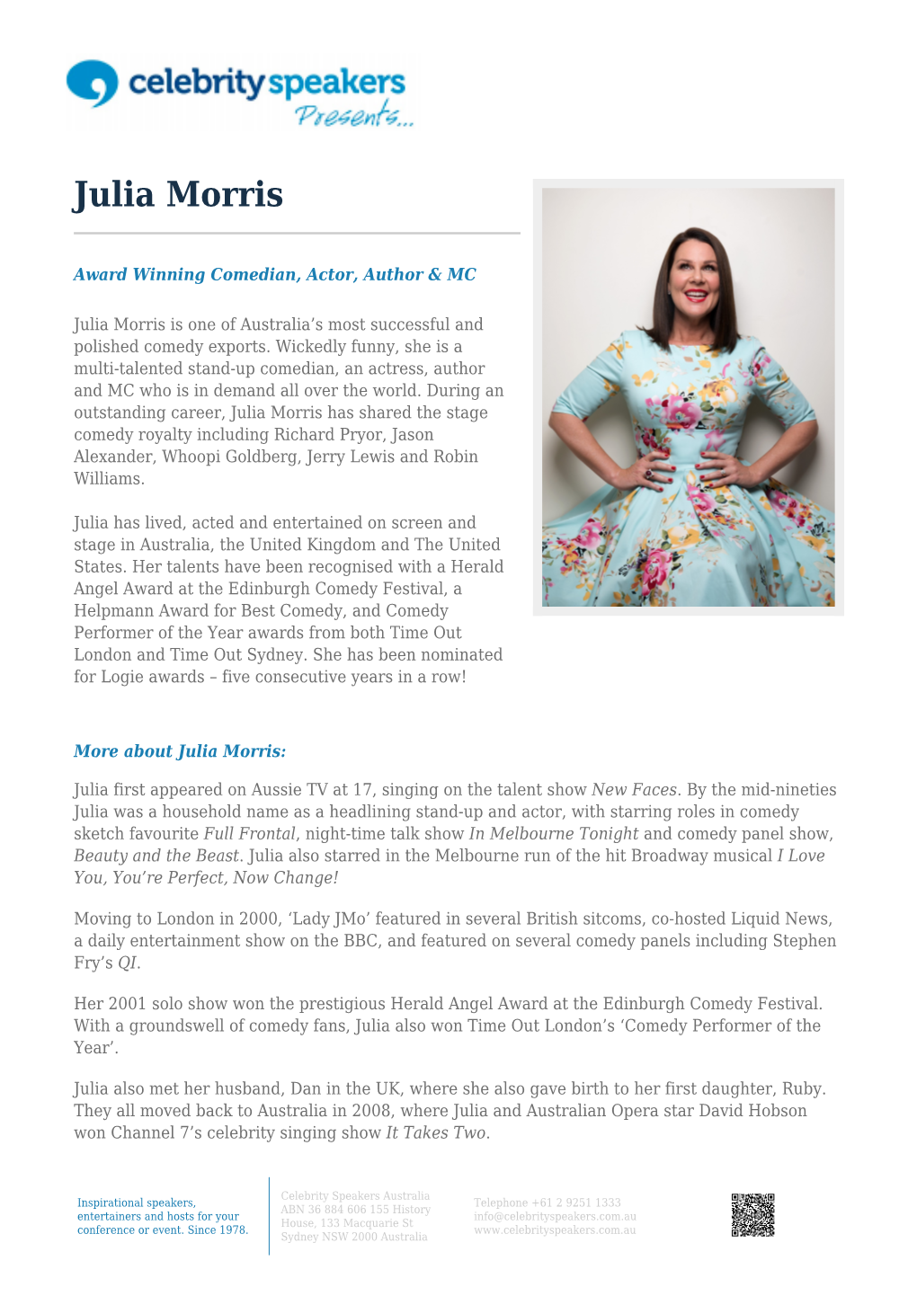 Julia Morris