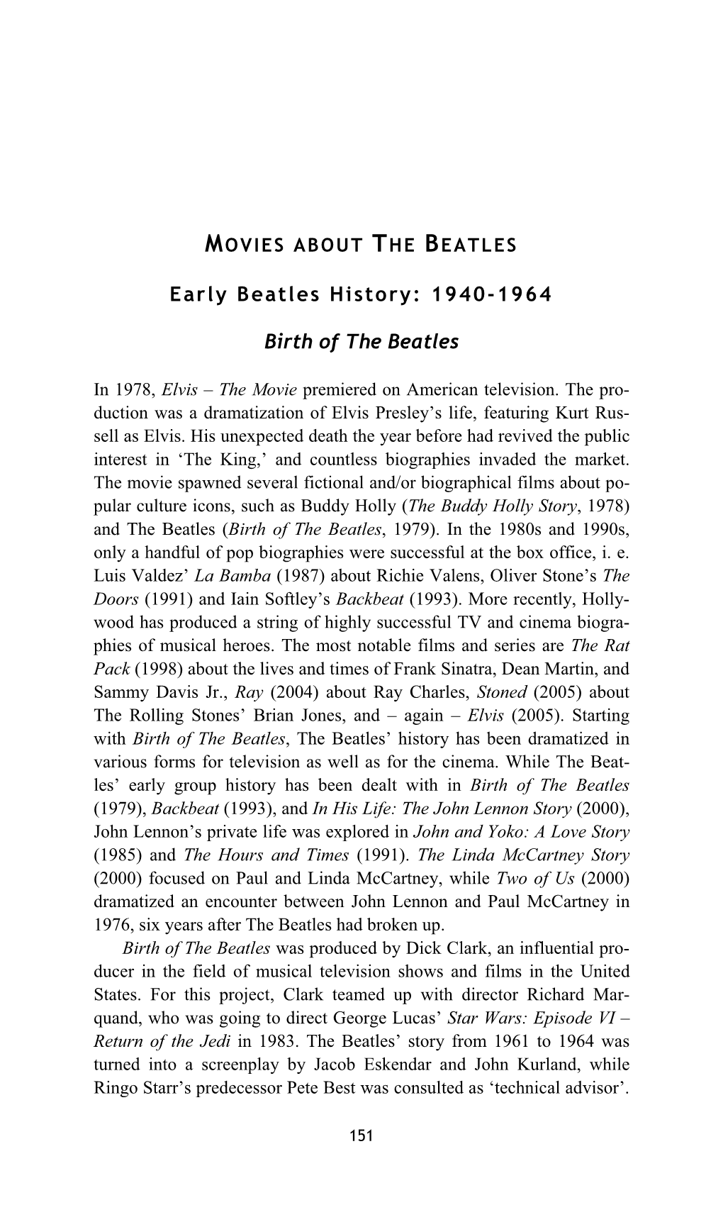 Early Beatles History: 1940-1964 Birth of the Beatles