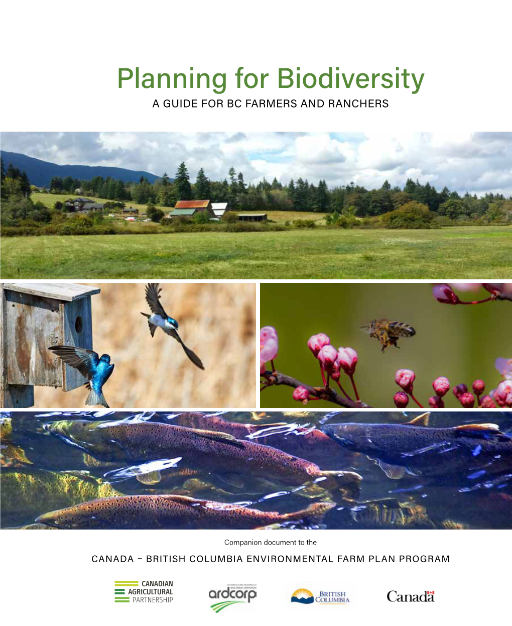 Planning for Biodiversity a GUIDE for BC FARMERS and RANCHERS