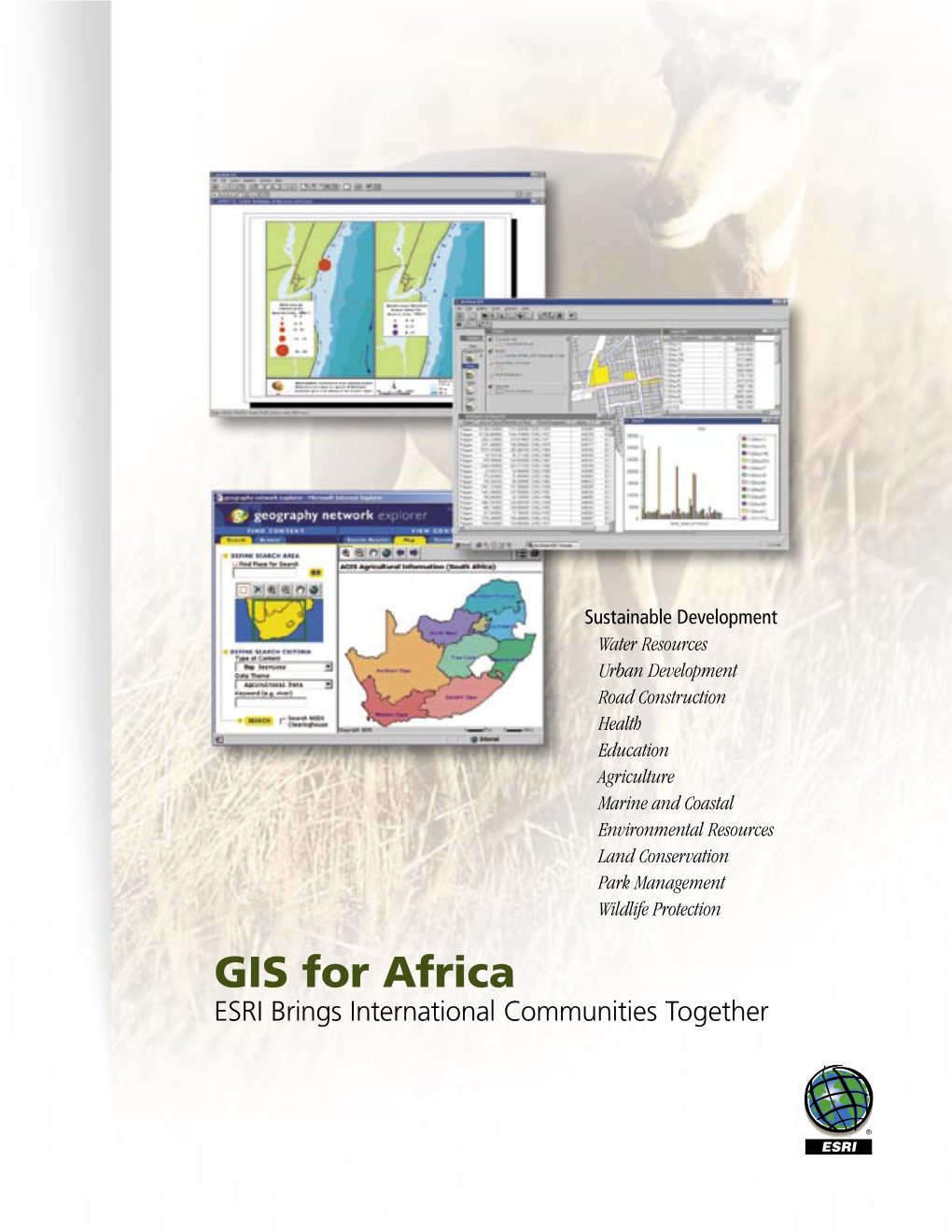 GIS for Africa ESRI Brings International Communities Together GIS for ...