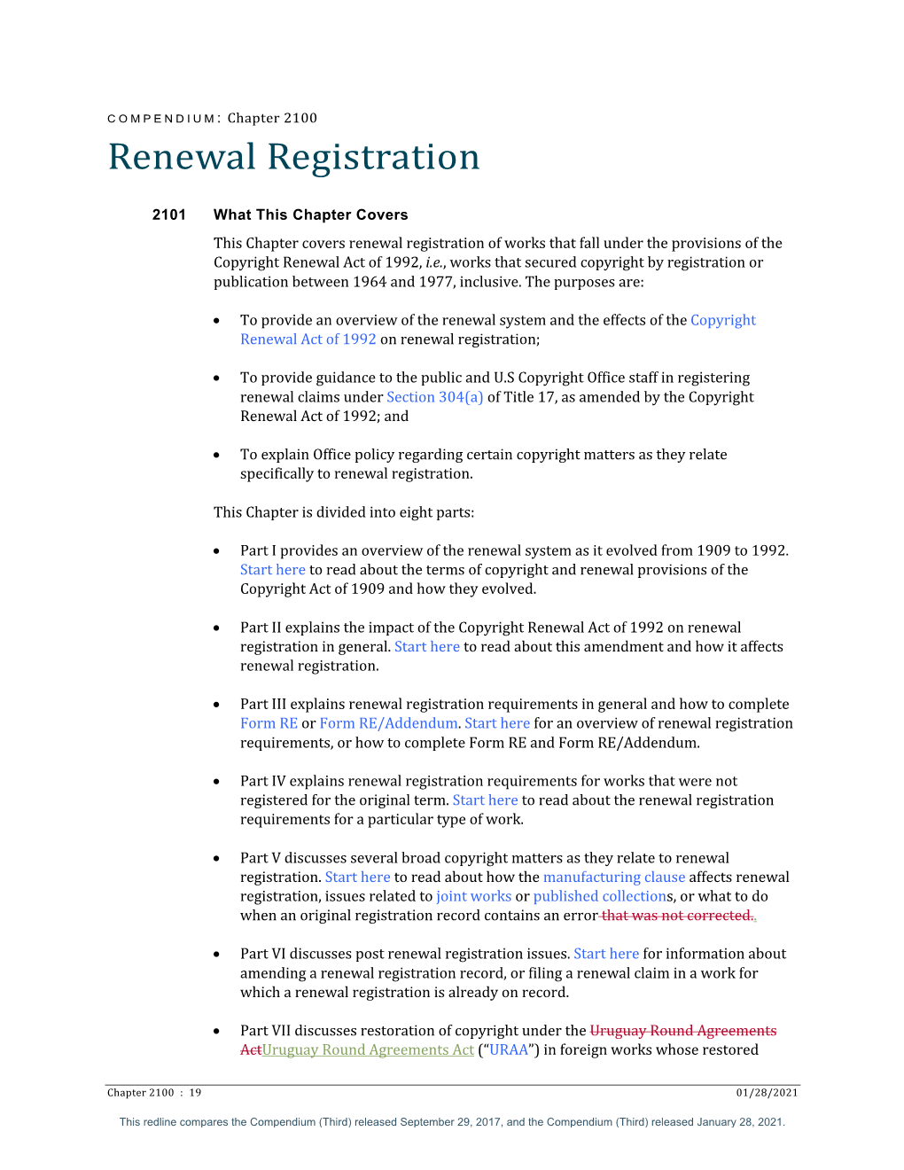 Chapter 2100 Renewal Registration