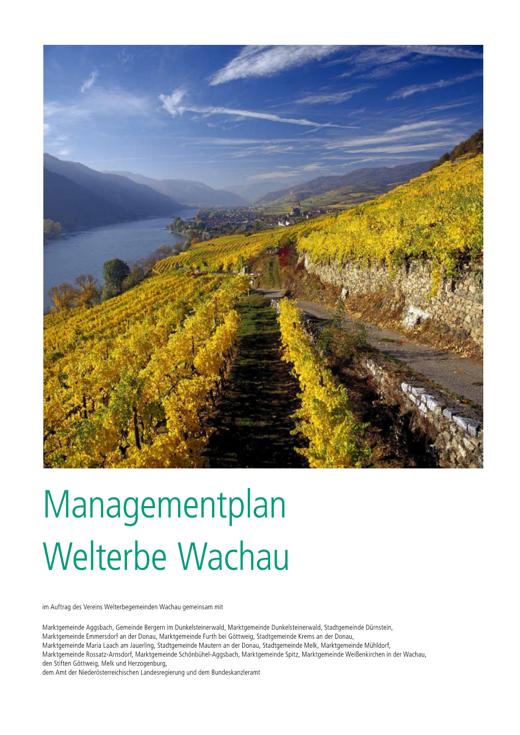 Managementplan Welterbe Wachau