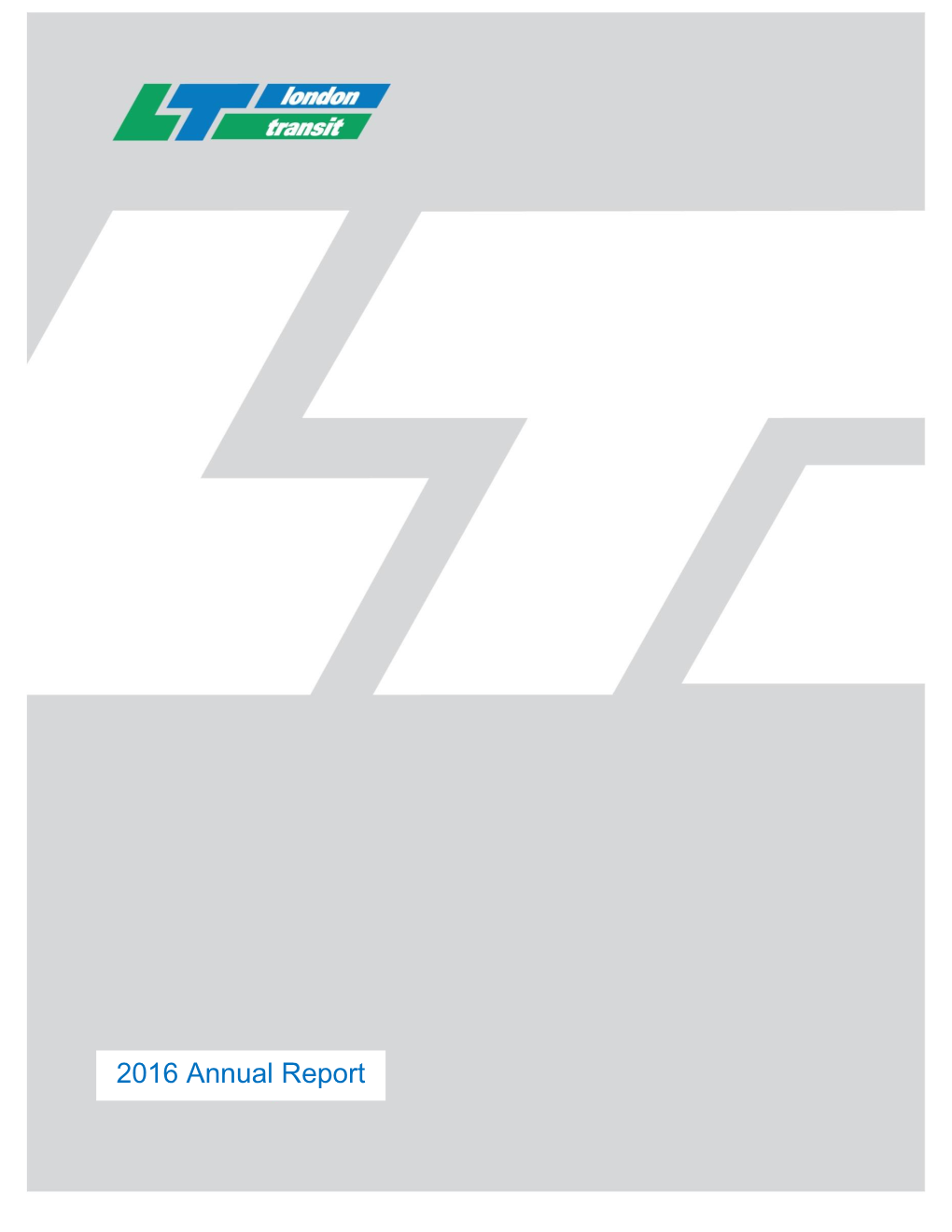 London Transit Commission 2016 Annual Report