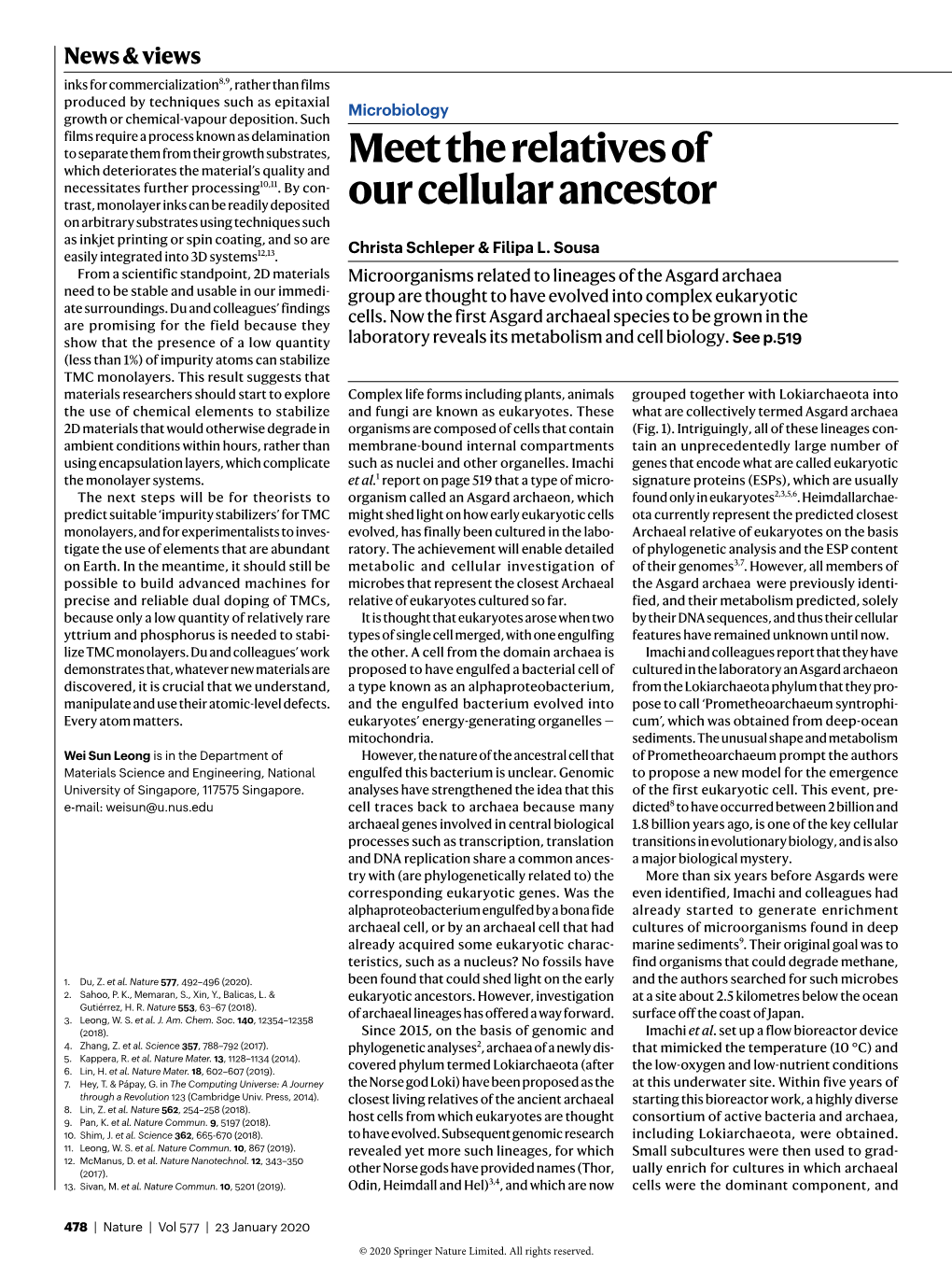 Meet the Relatives of Our Cellular Ancestor