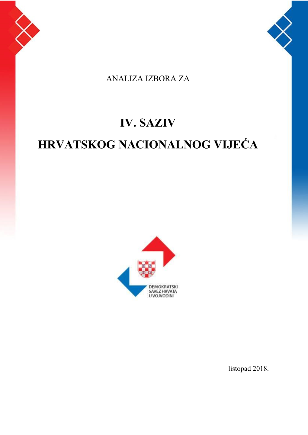 Iv. Saziv Hrvatskog Nacionalnog Vijeća