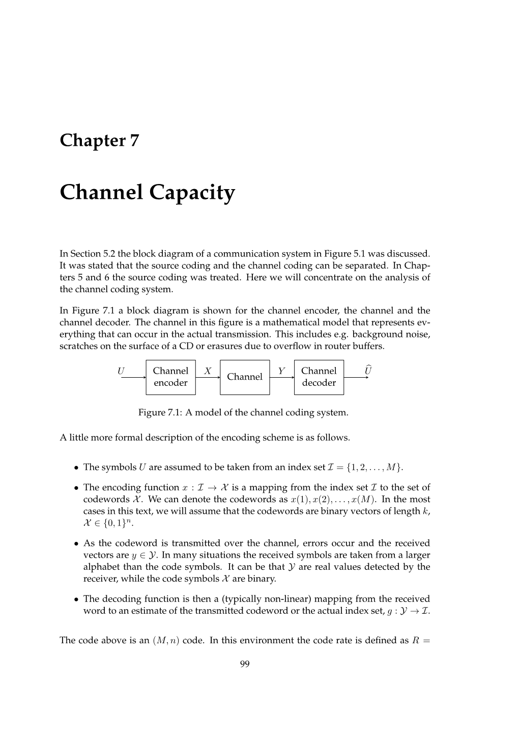 Channel Capacity