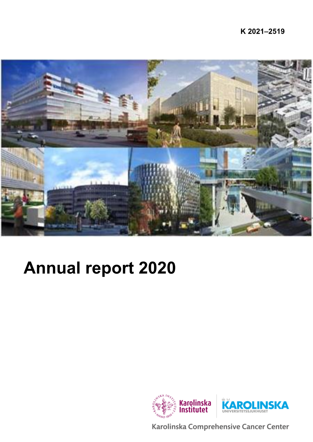 Annual Report 2020 for Karolinska