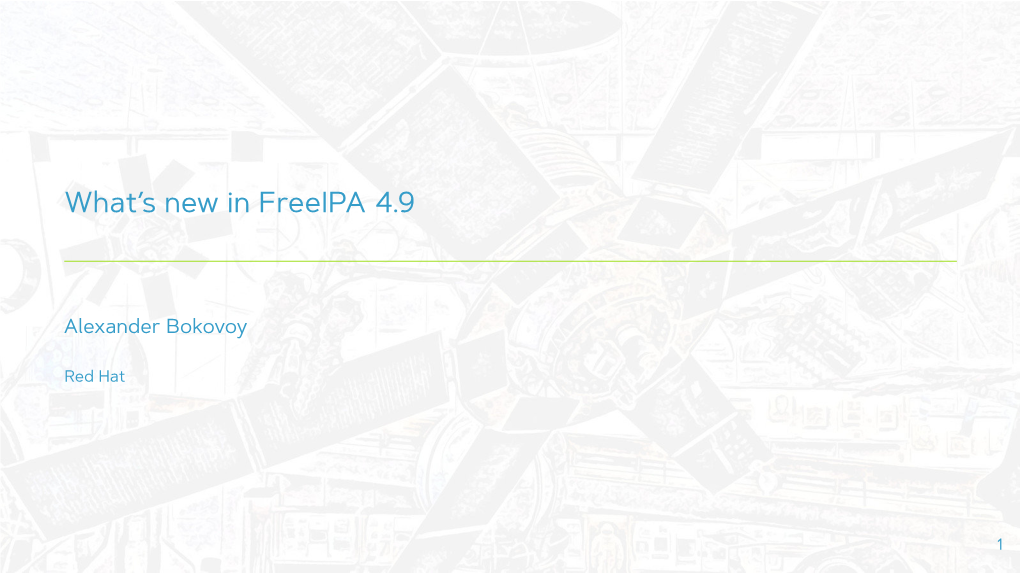 What's New in Freeipa