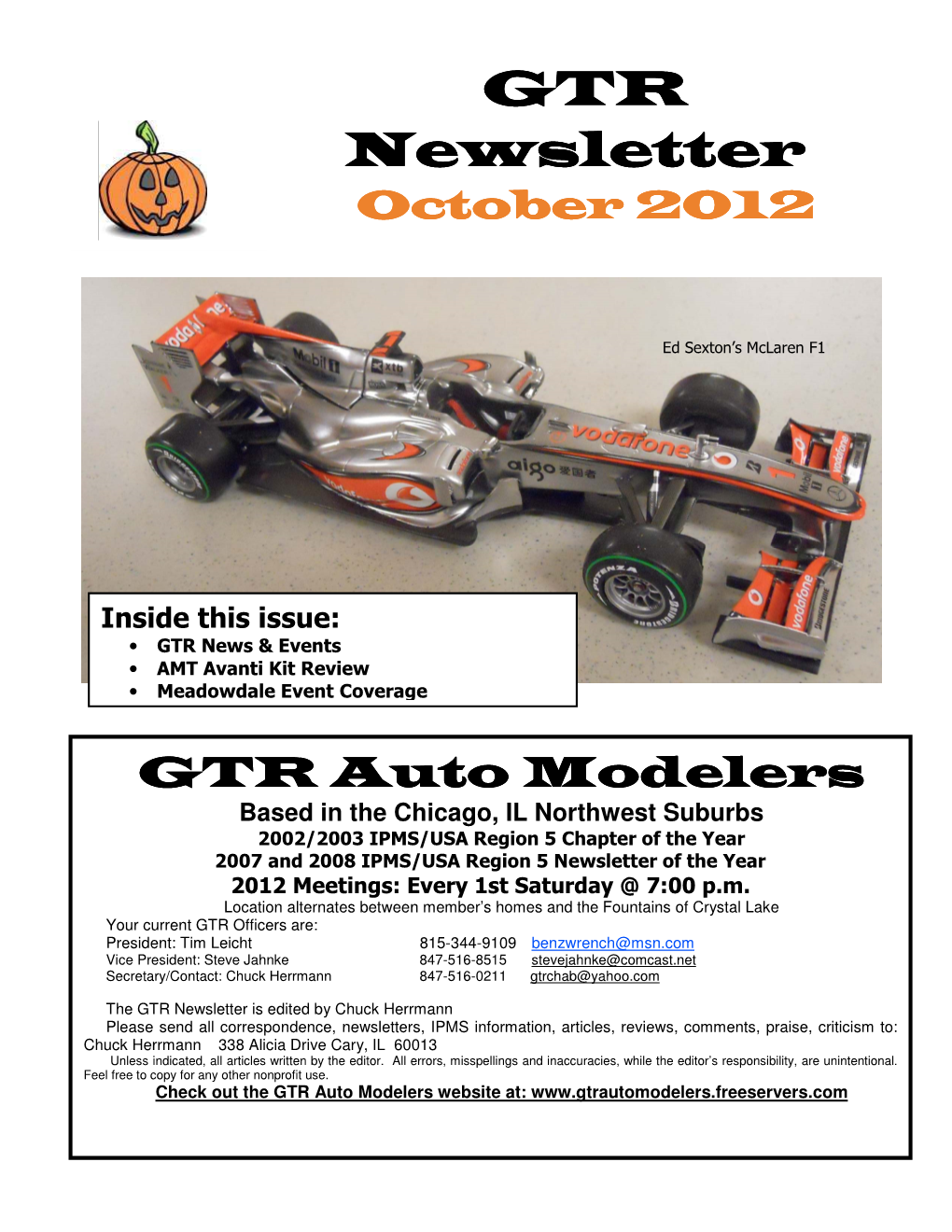 10 2012 GTR News