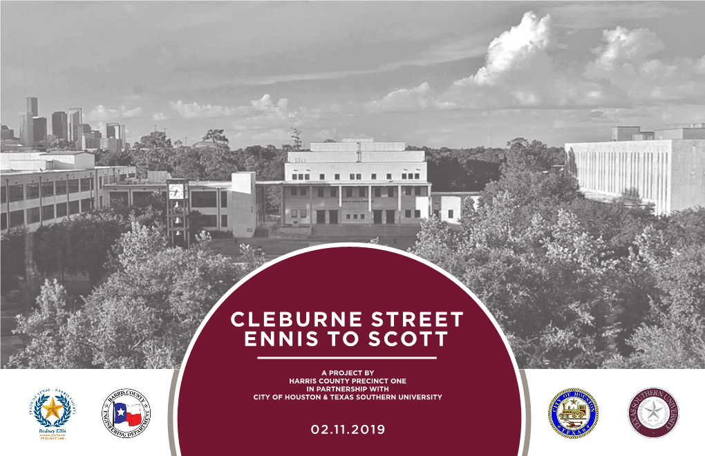 Cleburne Street Ennis to Scott