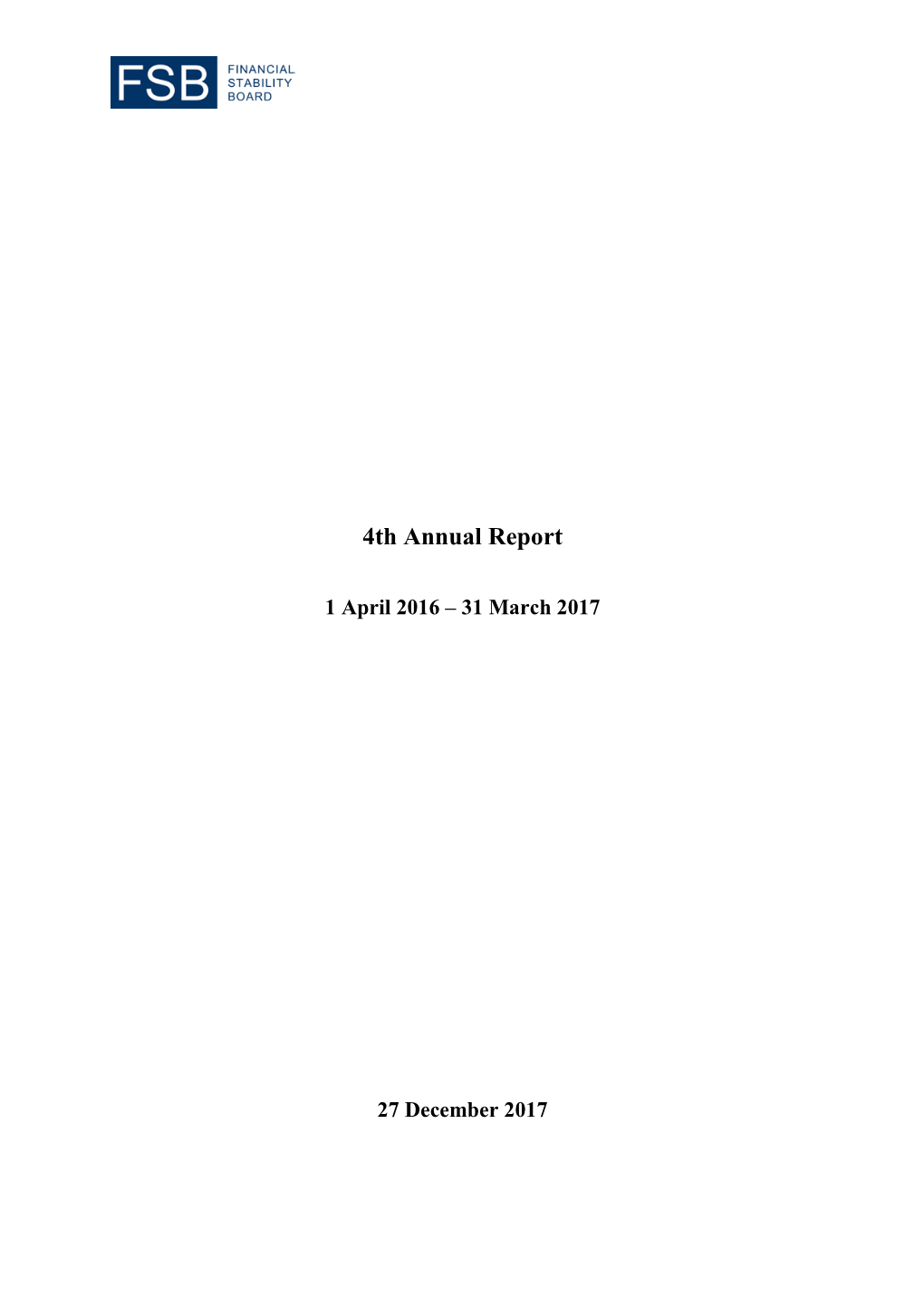 4Th Annual Report