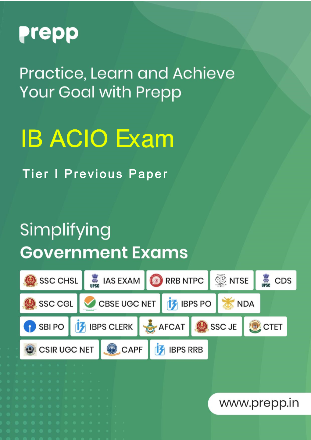 IB ACIO Exam