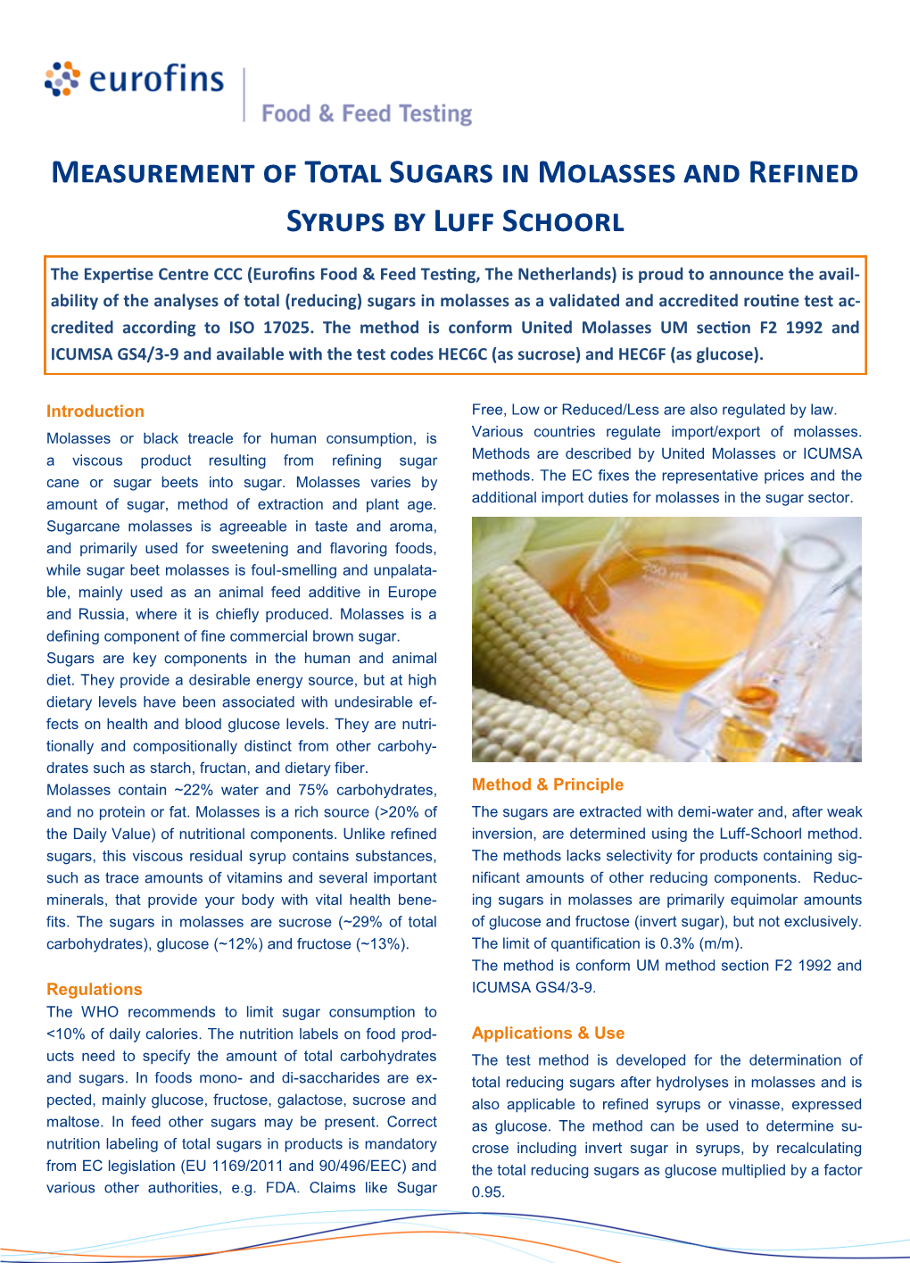 Sugars in Molasses by Luff Schoorl 20180925.Pdf