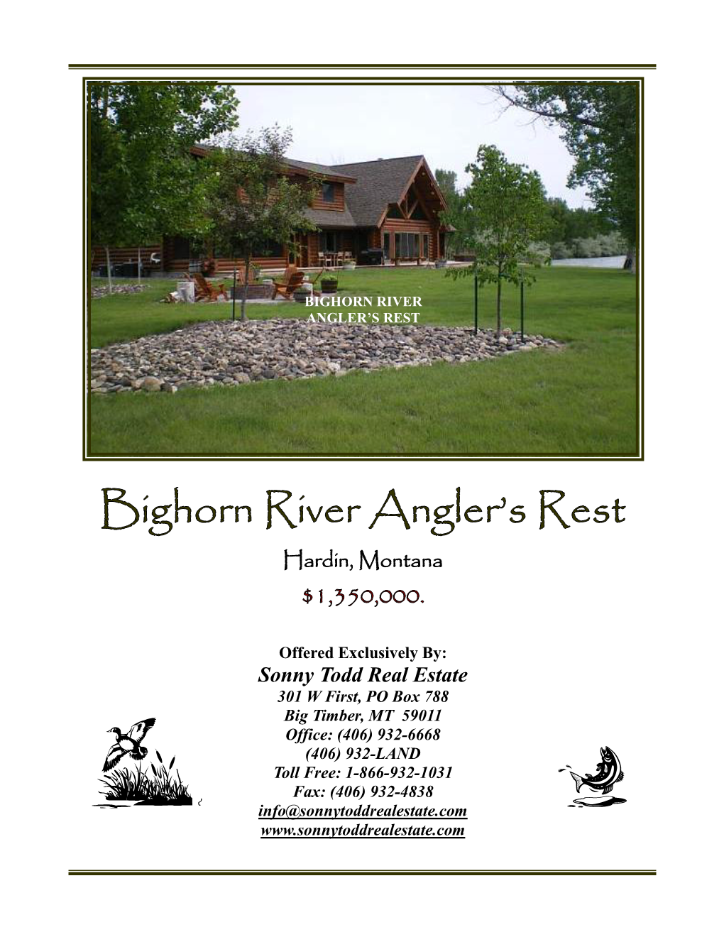 Bighorn River Angler's Rest