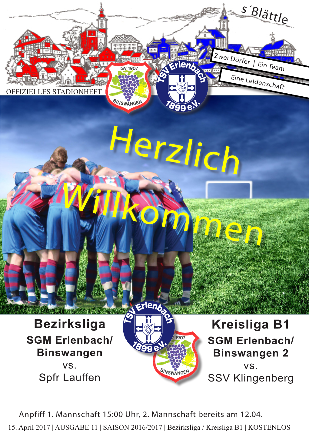 Bezirksliga SGM Erlenbach/ Binswangen