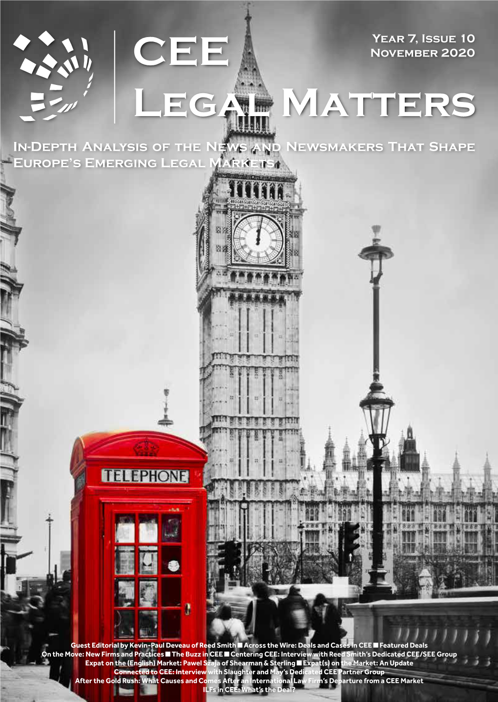 Issue 7.10 of the CEE Legal Matters Magazine