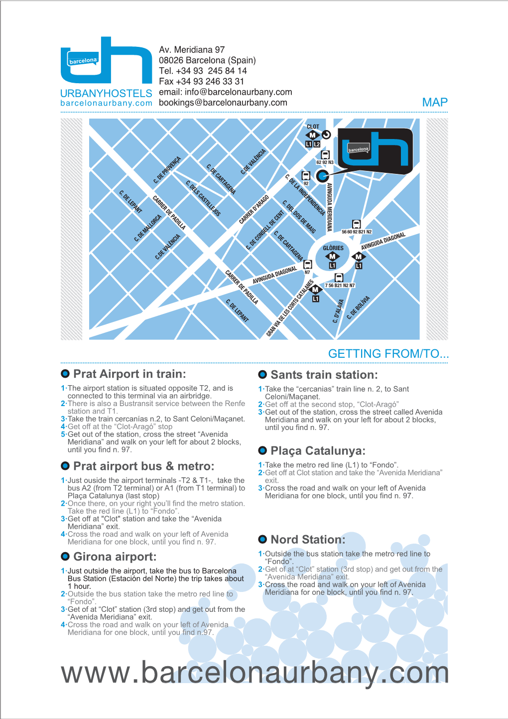 Prat Airport Bus & Metro