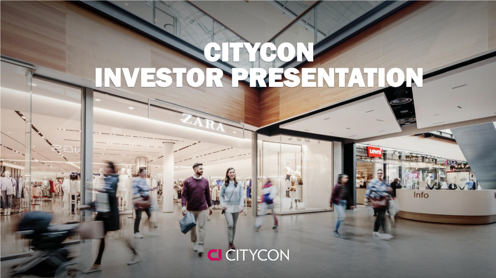 Citycon Equity Story