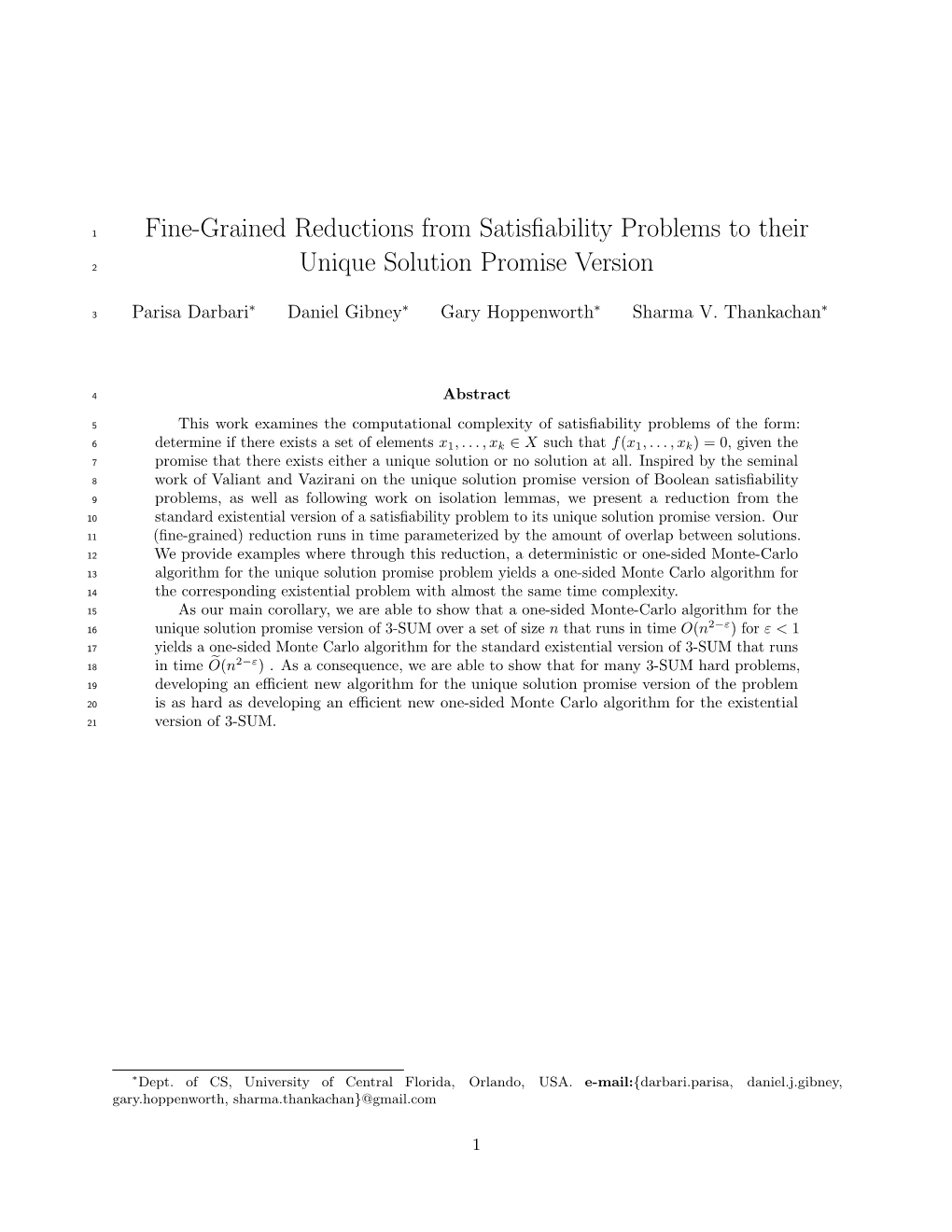 Fine-Grained Reductions from Satisfiability Problems to Their