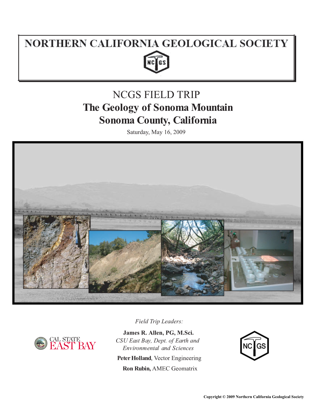 Geology of Sonoma Mountain Guidebook.Pdf