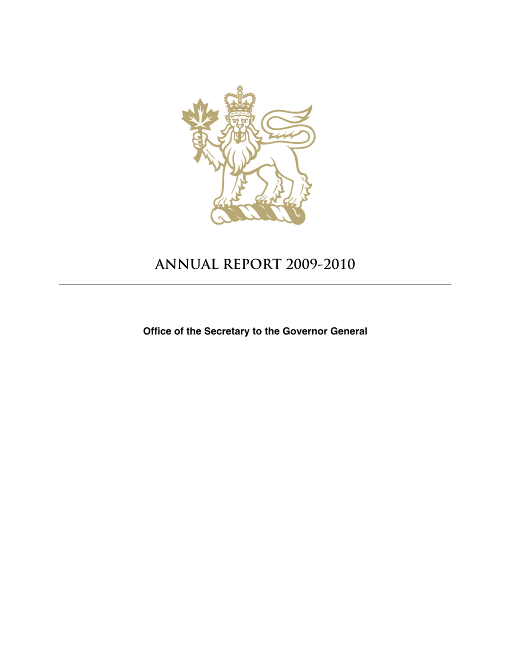 Annual Report 2009-2010