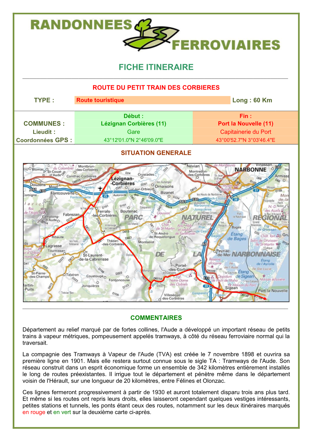 Tramway Des Corbières