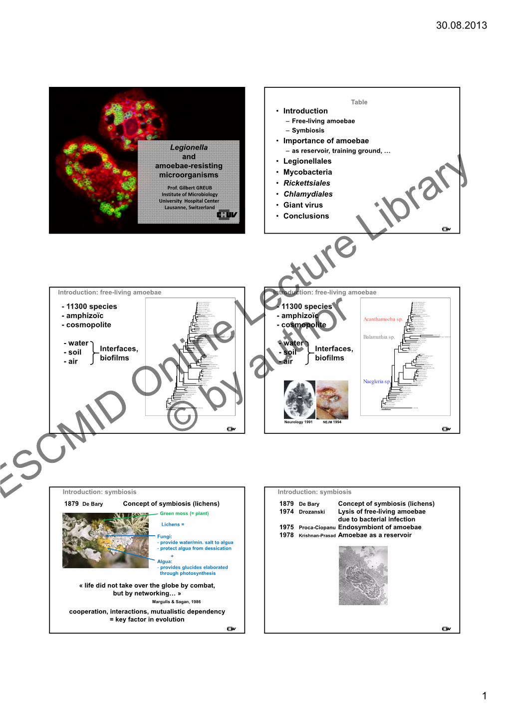 ESCMID Online Lecture Library © by Author