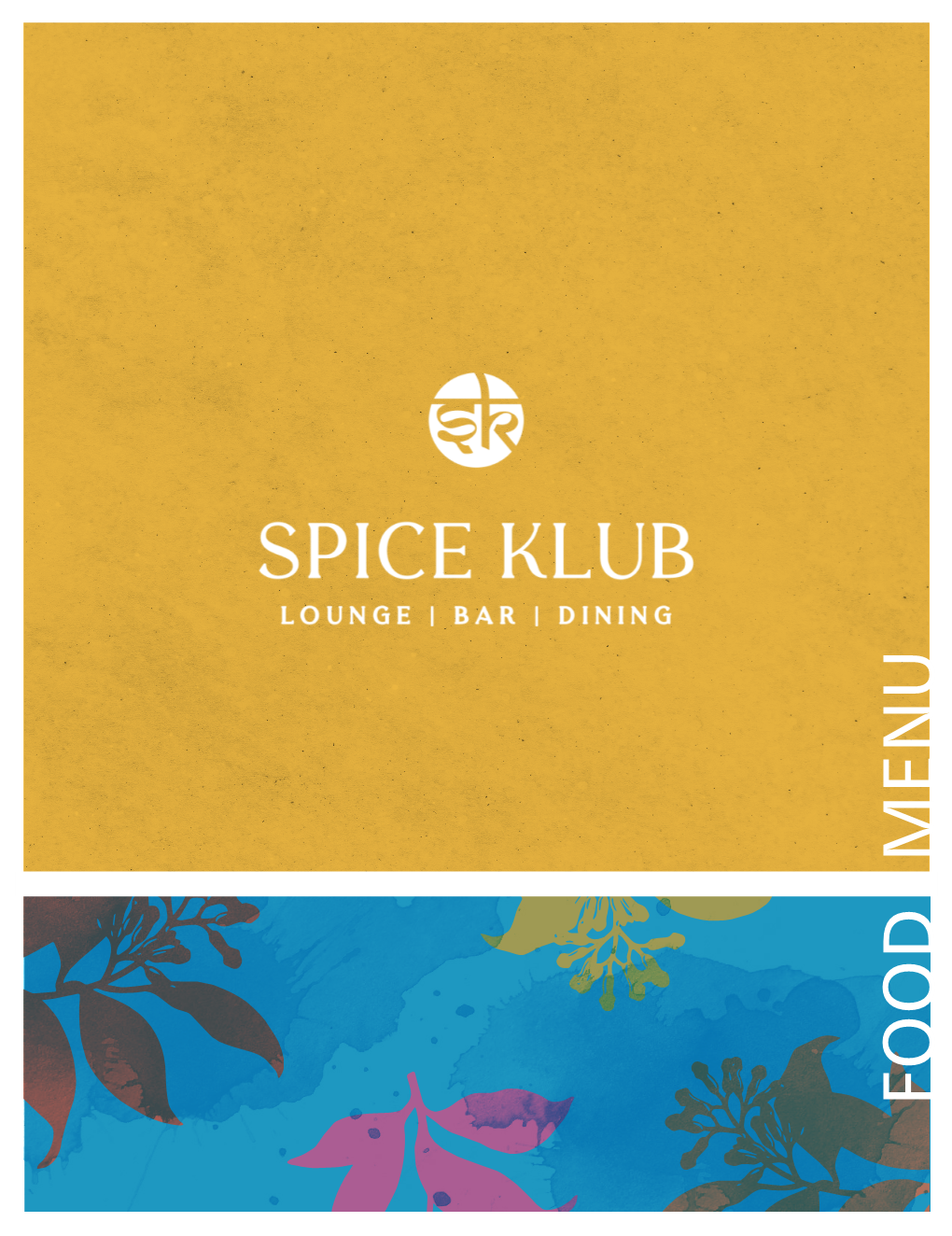 Spice Klub Menu Design Final