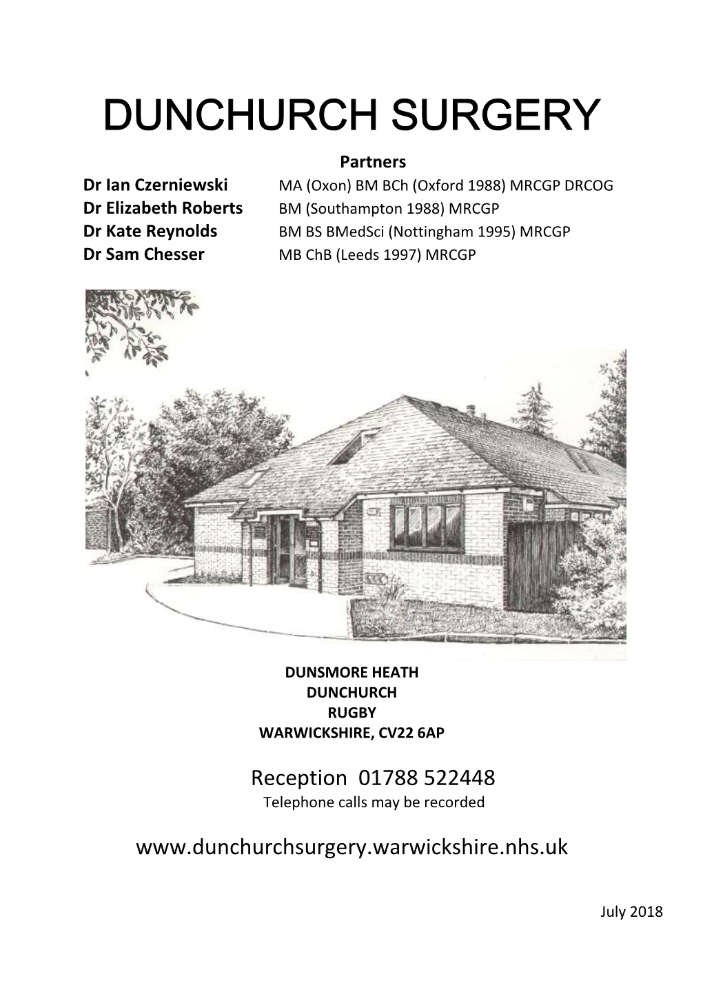 Dunchurch Surgery