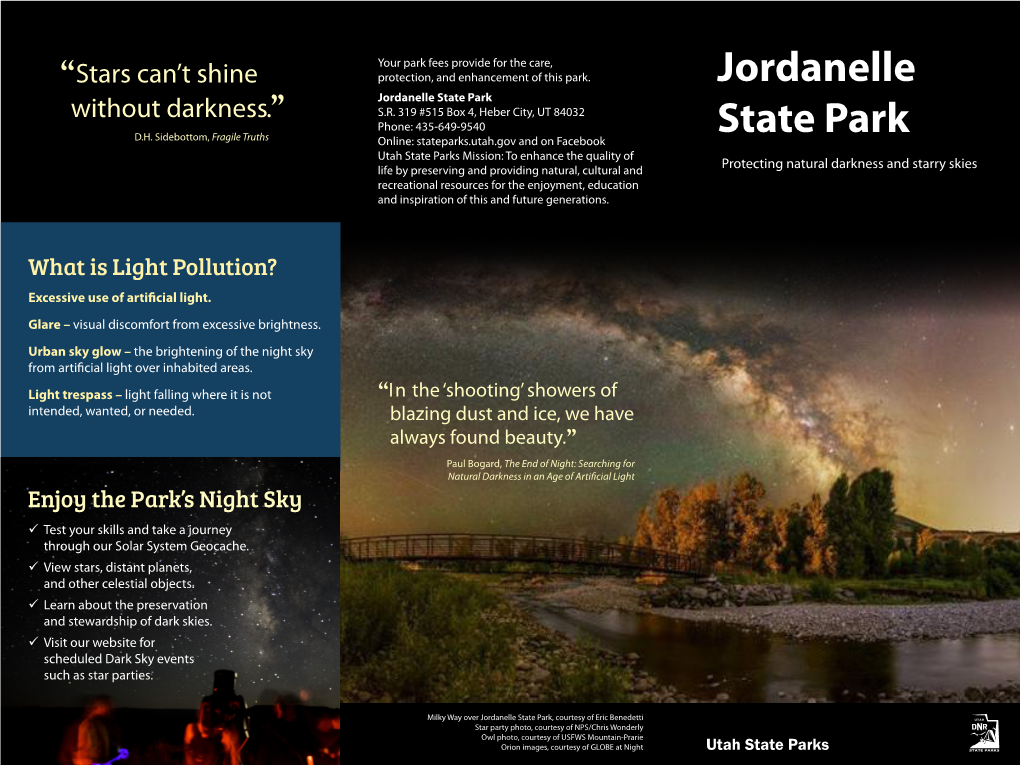 Jordanelle State Park Without Darkness