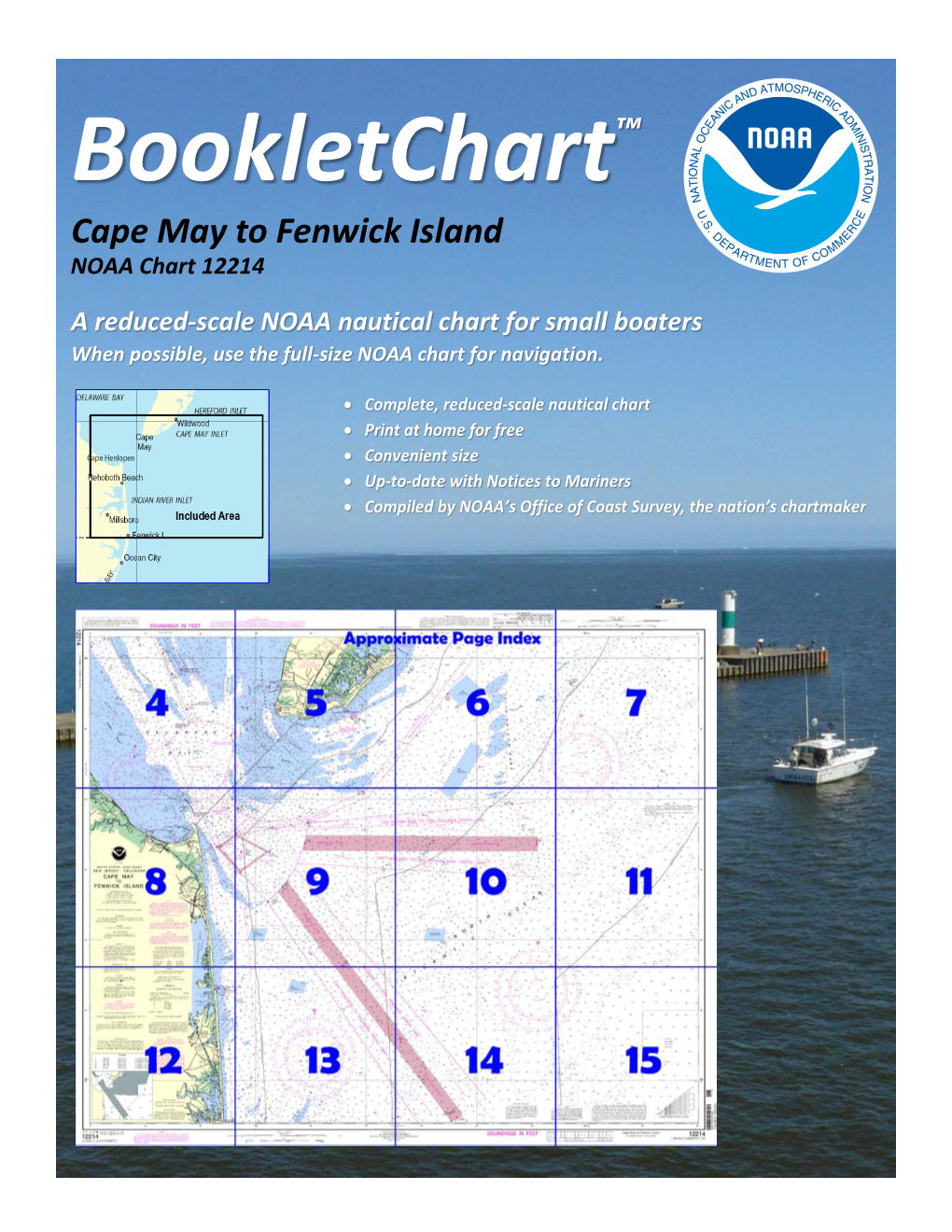 Cape May to Fenwick Island NOAA Chart 12214