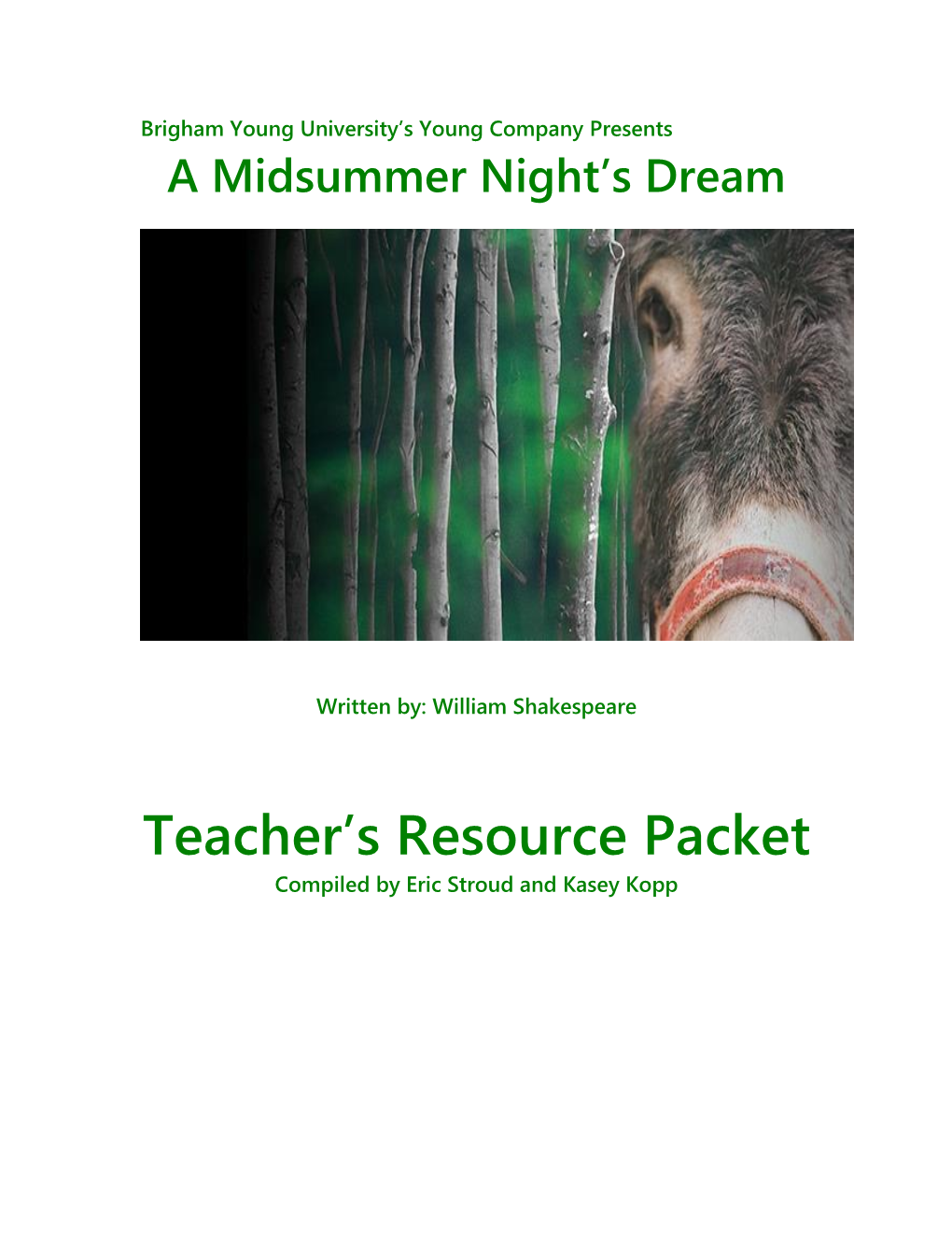 A Midsummer Night's Dream