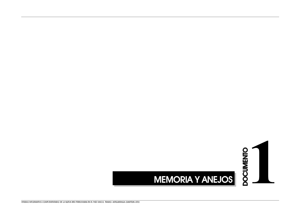 Memoria Y Anejos Documento 1