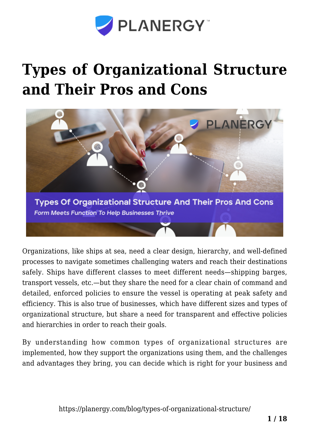 Types of Organizational Structure and Their Pros and Cons