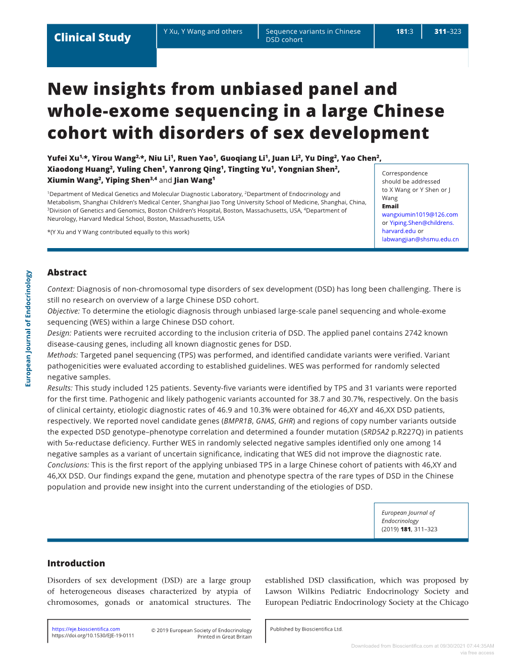 New Insights from Unbiased Panel and Whole-Exome Sequencing in A