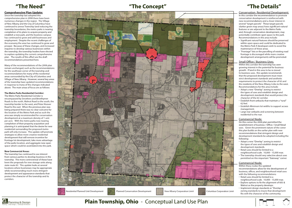 Conceptual Land Use Plan 0 1200 2400