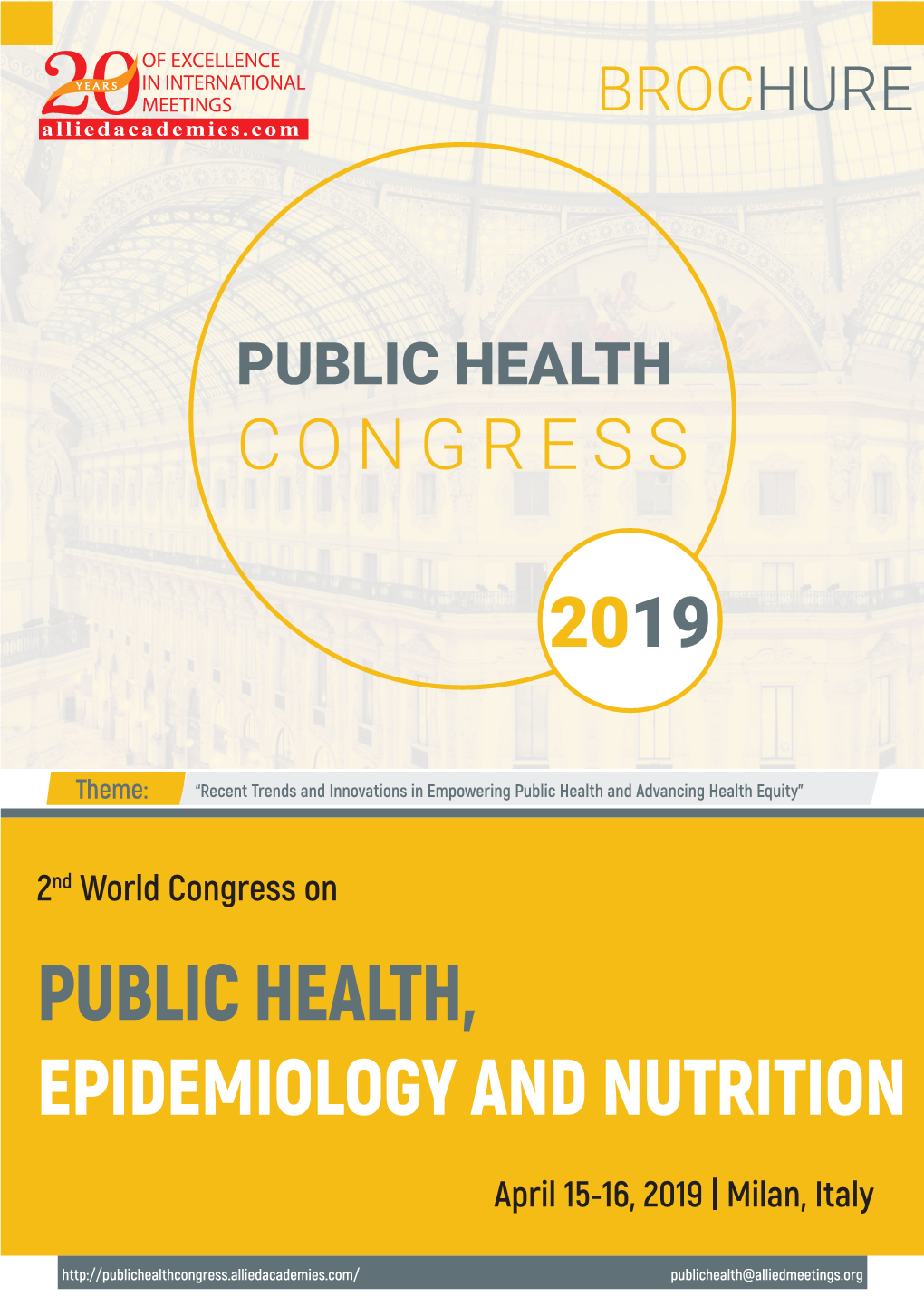 Public Health, Epidemiology and Nutrition