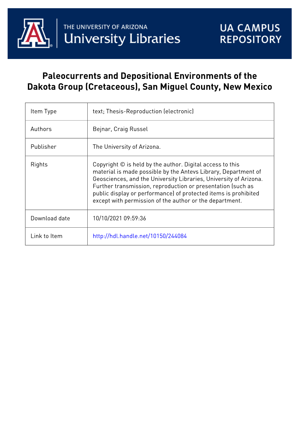 Palfacurrents and Depositional Environmmt5 Master