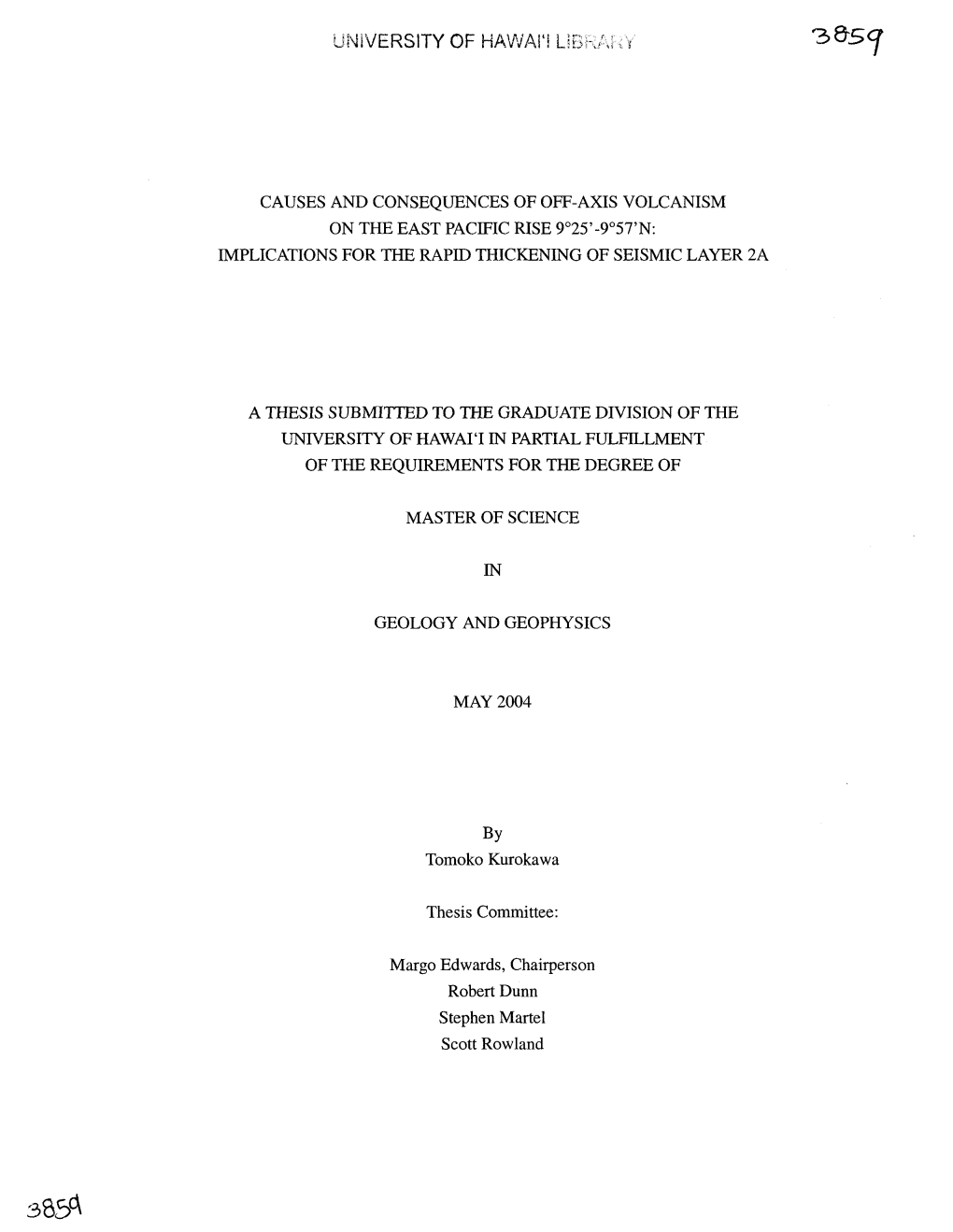 9°57'N: Implications for the Rapid Thickening of Seismic Layer 2A