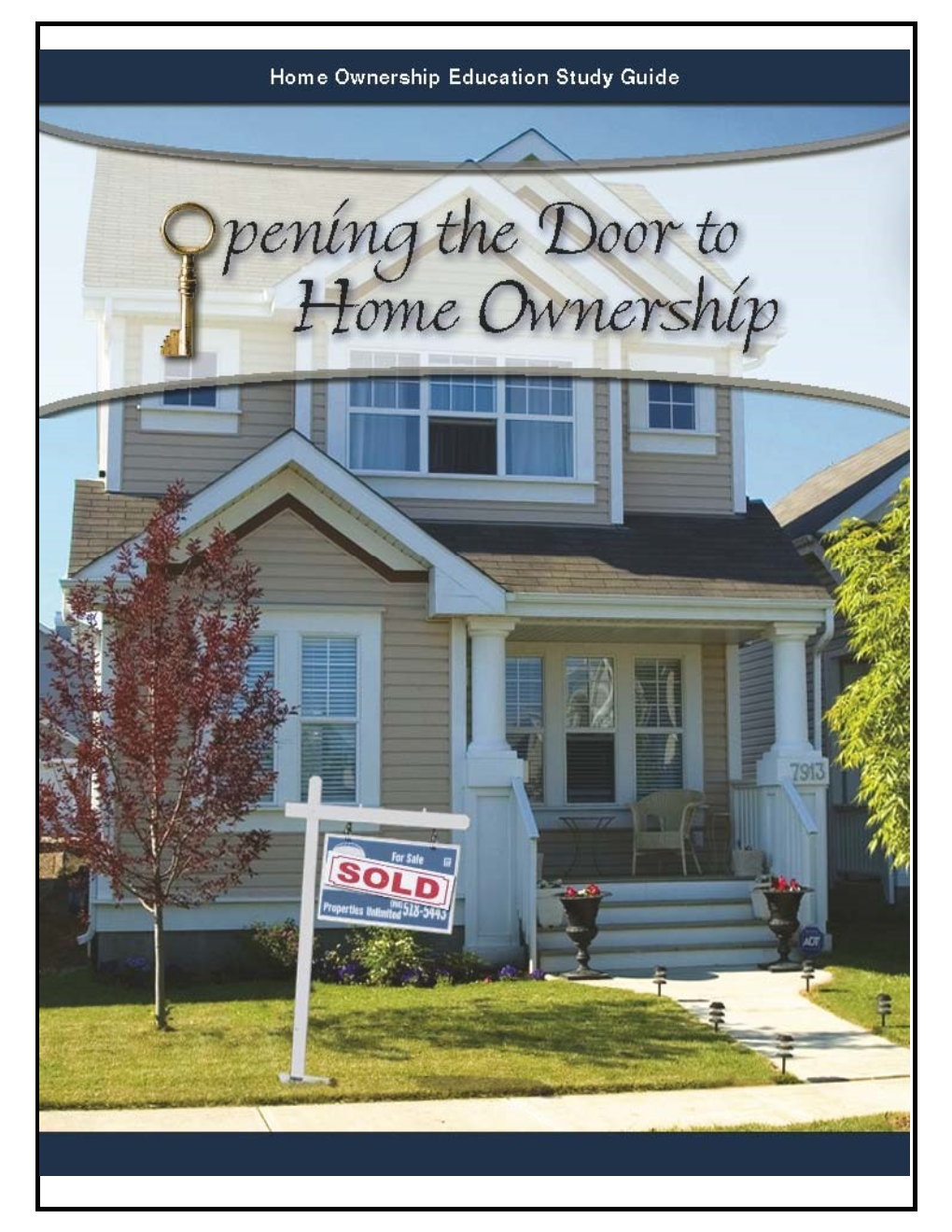 Home Ownership Education Study Guide