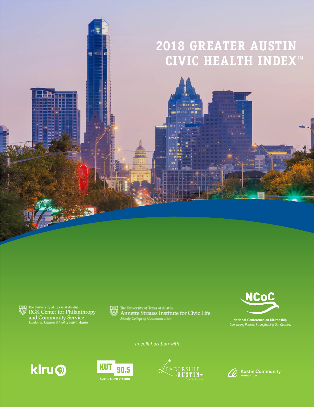 2018 Greater Austin Civic Health Indextm