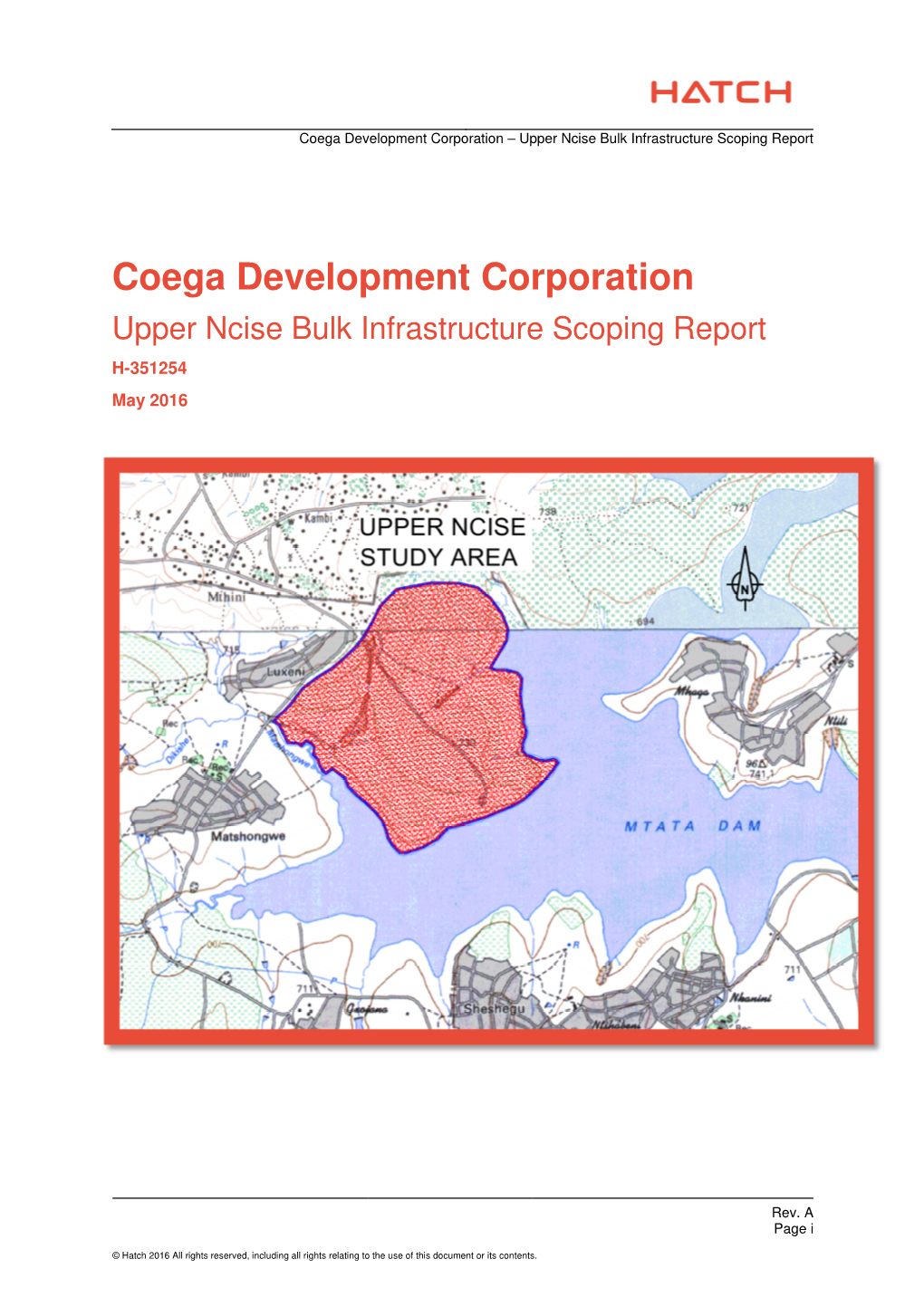 Coega Development Corporation – Upper Ncise Bulk Infrastructure Scoping Report