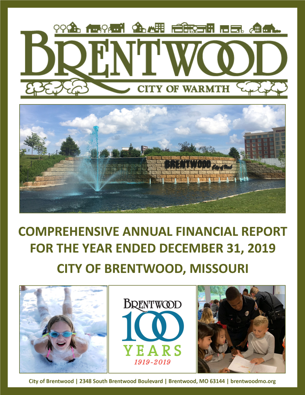 City of Brentwood, Missouri Audit [12/31/2019] (In Process